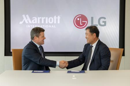LGエレクトロニクスとマリオット・インターナショナル LGエレクトロニクスとマリオット・インターナショナル