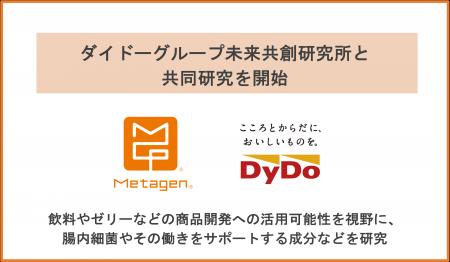 【共同研究開始】メタジェンとダイドーグループ未来共