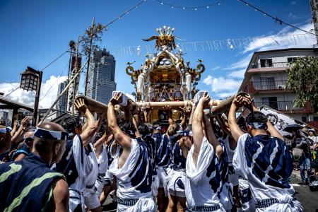 3年に1度の“本祭”を迎える「住吉神社例祭（通称・佃祭