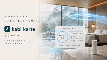 日本初(※1)、温湿度・CO2等の計測データからカビの 日本初(※1)、温湿度・CO2等の計測データからカビの