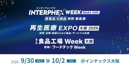 医薬品・化粧品・食品、大阪で三品業界の“今”が一度に