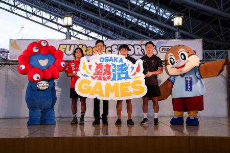 吉村洋文大阪府知事とラグビーのトップ選手が登壇！「
