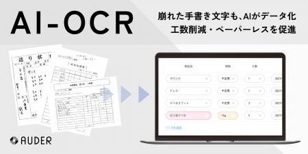 食品流通の「FAX手入力」をゼロへ。業界特化型AI-OCR