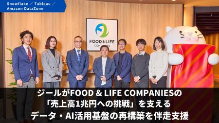 ジール、FOOD & LIFE COMPANIESの「売上高1兆円への挑