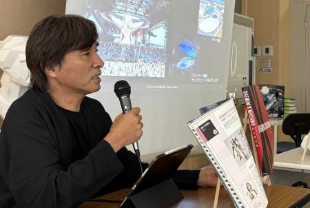 アニメーション業界の巨匠河森正治氏が来校