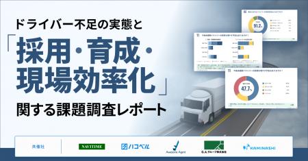ナビタイムジャパン、物流課題の解決に取り組む5社共
