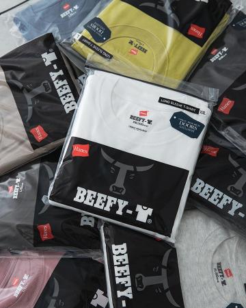 DOORSオリジナルフィットのHanes(R)別注「BEEFY-T(R)