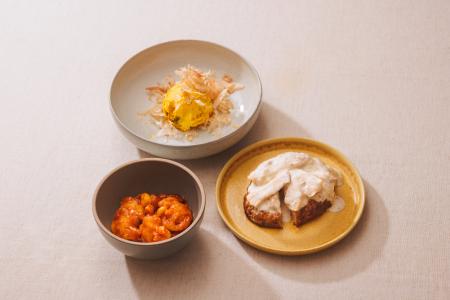 秋の味覚を、だしとともに味わう　「ポルチーニハンバ