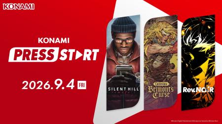 KONAMIの公式情報番組「KONAMI PRESS START」にて最新
