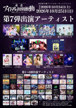 BUZZチケにて「東北アイドル初期衝動～伊達じゃないト