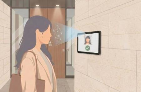 オートロック付き新築賃貸マンションの共用エントラン
