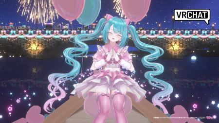 「初音ミク」VRChatオリジナルアイテム販売開始　Guge
