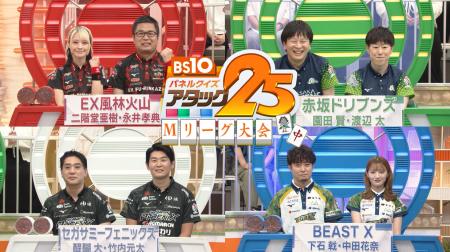 昨シーズンMリーグセミファイナル進出4チームが大集結