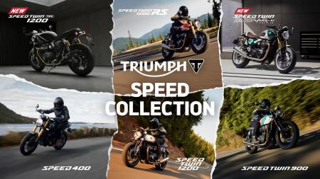 トライアンフ、史上最も充実したSpeedファミリーを全 トライアンフ、史上最も充実したSpeedファミリーを全