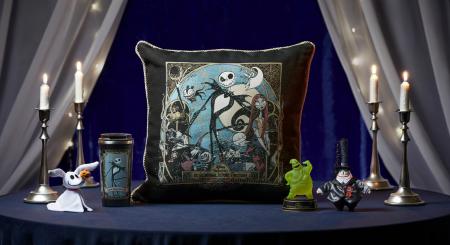 ハロウィン・タウンのキャラクターがタロットカード風