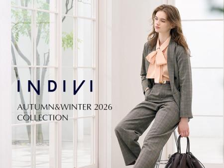 【INDIVI】ニュアンスカラーで魅せるAUTUMN & WINTER 