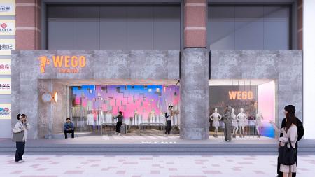 中国・上海の中心地・淮海中路755に「WEGO HARAJUKU」