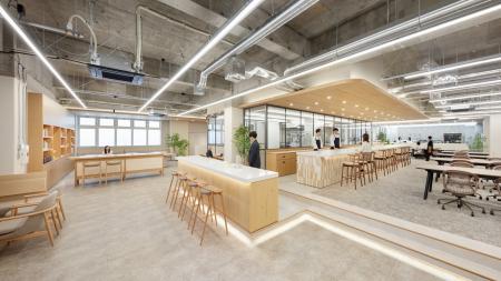 石屋製菓の本社オフィスをリニューアル