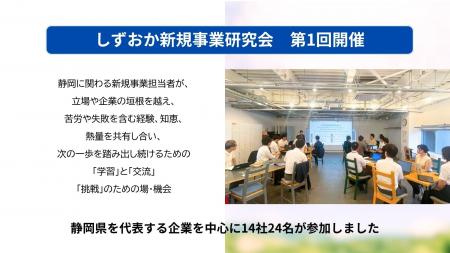 静岡の新規事業を加速させる「しずおか新規事業研究会 静岡の新規事業を加速させる「しずおか新規事業研究会