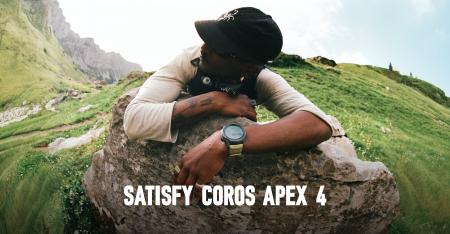 SATISFY | COROS、限定コラボレーションモデル「SATIS