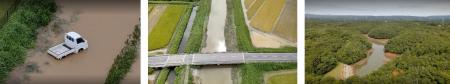 石川県でドローンを活用した大雨被害状況の緊急調査を