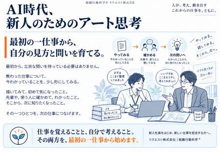 AI時代、「新人のためのアート思考」を公開 ― 最初の