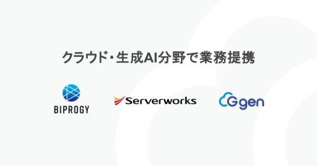 サーバーワークスグループとBIPROGY、クラウド・生成A