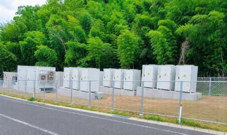 【日本蓄電池株式会社】山口県柳井市にて系統用蓄電施 【日本蓄電池株式会社】山口県柳井市にて系統用蓄電施