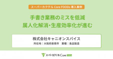 ルウ・レトルト食品製造のキャニオンスパイス、スーパ