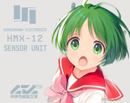 『ToHeart』HMX-12“マルチ”のセンサーユニットを中央