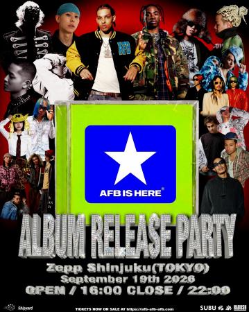 AFB初のコンピレーションアルバム「AFB IS HERE(R)」