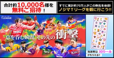 合計約10,000人をご招待！第四弾の対象6試合を募集受