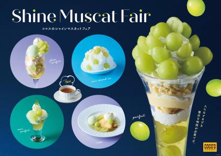 【ココス】ココス史上最多！シャインマスカットを14粒