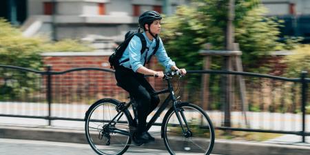 軽快な走りと実用性を備えた通勤クロスバイクOFFICE P