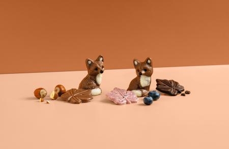 キツネたちがチョコレートになって登場　レダラッハが