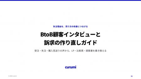 失注理由を売り方の改善につなげる「BtoB顧客インタビ