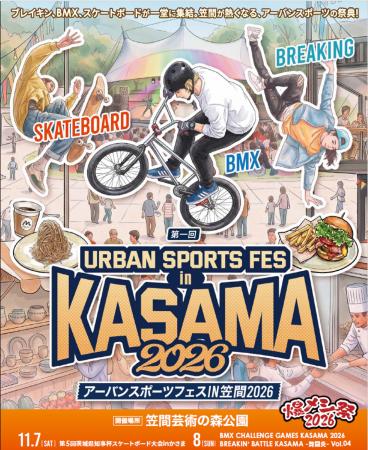 ブレイキン・BMX・スケートボード、3競技が笠間(茨城 ブレイキン・BMX・スケートボード、3競技が笠間(茨城