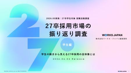 本エントリーに選ばれる企業の条件とは。27卒が重視し