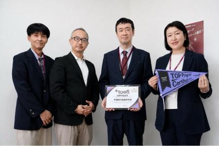 早稲田大阪高等学校を「TOEFL iBT(R) Open Possibilit