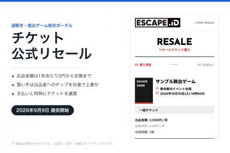 日本最大級の謎解き・脱出ゲーム統合ポータル「ESCAPE