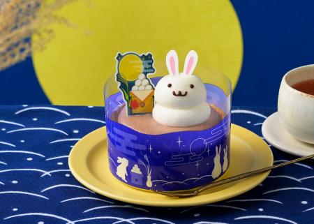 【銀座コージーコーナー】お月見うさぎのケーキが、9