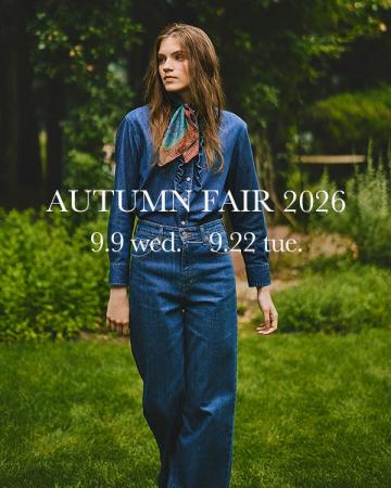 【KEITH】AUTUMN FAIR 2026開催のお知らせ