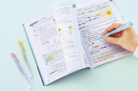 独自開発のインク採用！ノートやプリントでも裏うつり