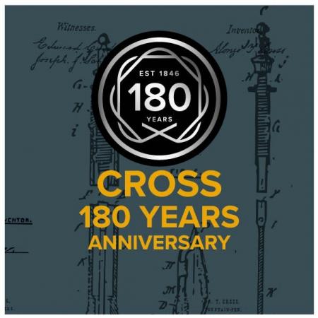 米筆記具ブランドCROSSが創業１８０周年を記念し、「