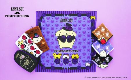ポムポムプリン、デビュー30周年を記念して、ANNA SUI