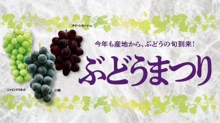 旬のぶどう、食べ比べ！ 紀ノ国屋で「秋の味覚」が大