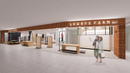 LOWRYS FARMが2026年9月11日（金）にJEANASISとの複合