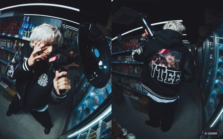VTee × 宝鐘マリン、”Dead Ma'am's Chest”VARSITY J
