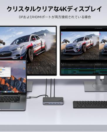 ORICO、プロフェッショナル級4K@60Hzデュアルソースキ