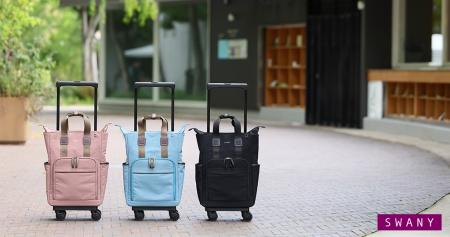 【SWANY】人気の2層式キャリーバッグに新デザイン「D- 【SWANY】人気の2層式キャリーバッグに新デザイン「D-